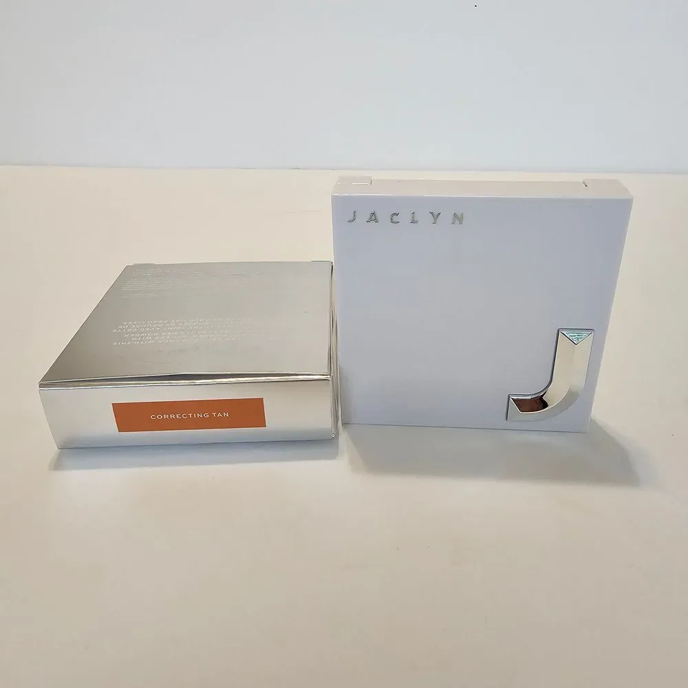 Jaclyn Cosmetic Face It All Correcting Pressed Powder Correcting TAN -‎ New